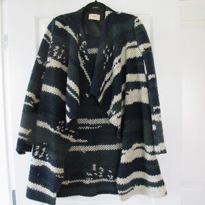 ba&sh Textured Wool-Blend Statement Coat – Size 1 (XS–S)